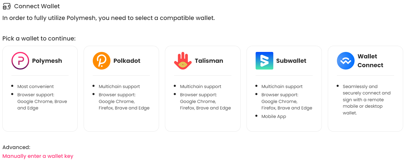 connect wallet